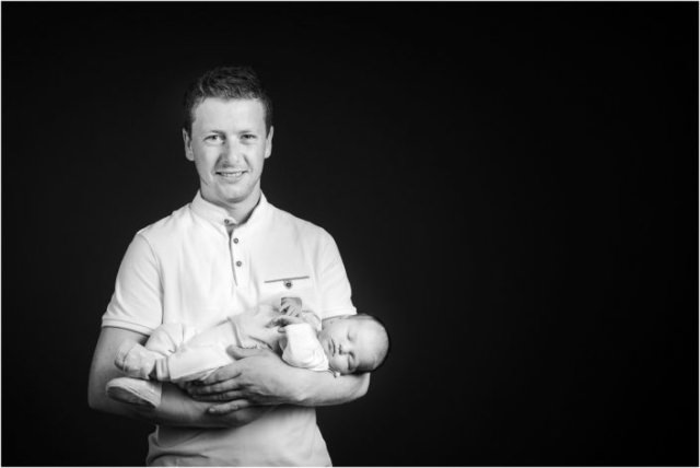 Préserver un souvenir de son bébé en studio par un photographe, près de Rennes