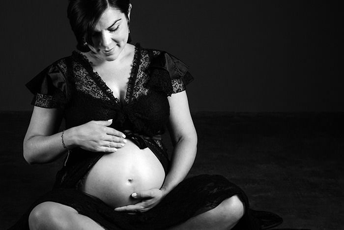 Photographie femme enceinte glamour