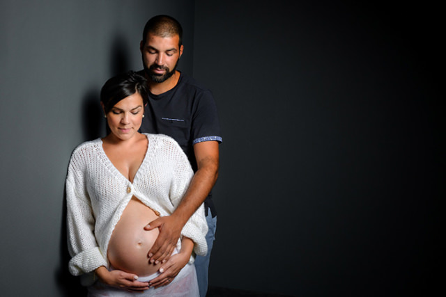 Photographie femme enceinte Studio Faucher Janzé