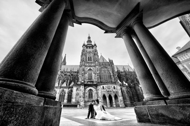 photo mariage Prague