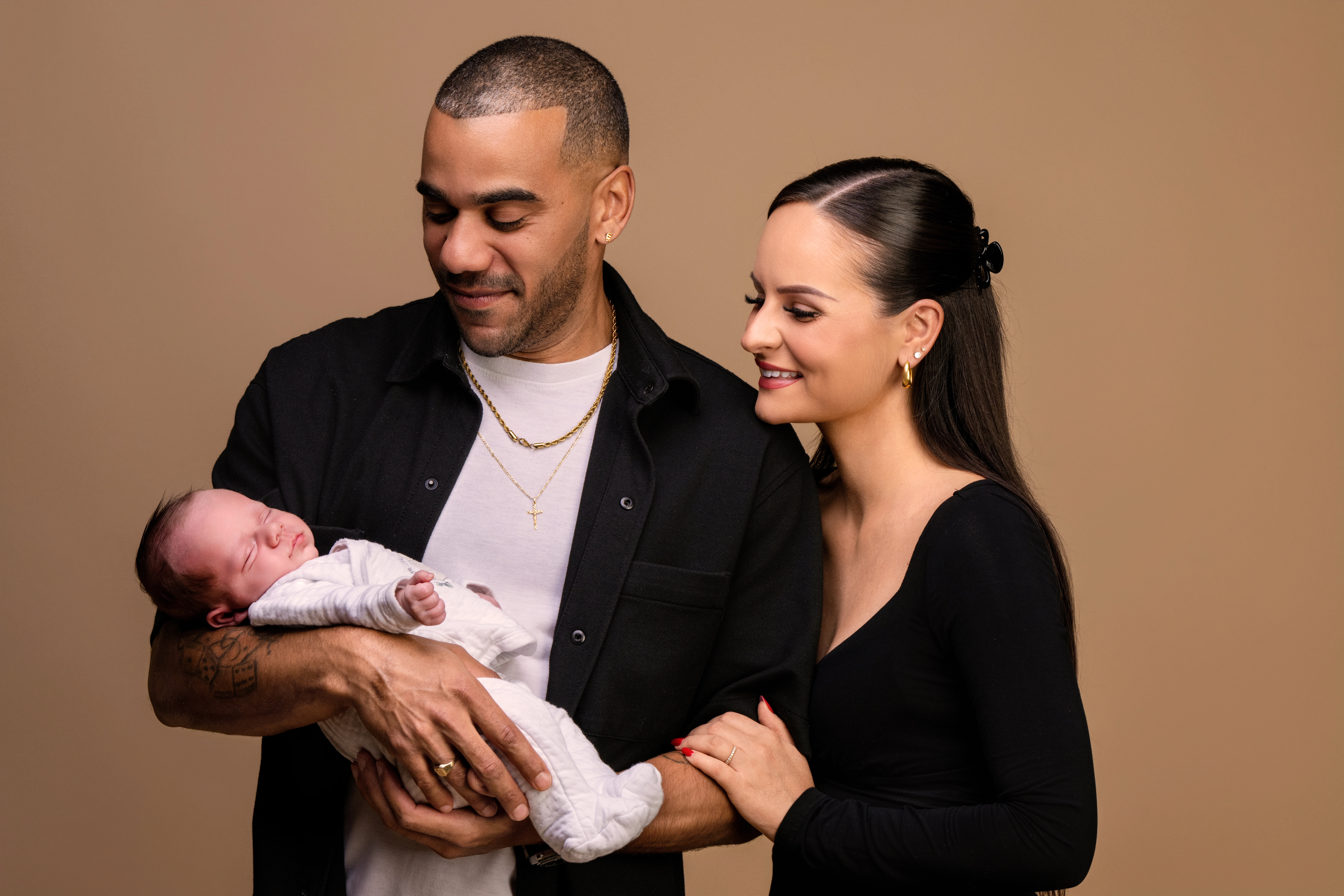 photo de naissance en studio