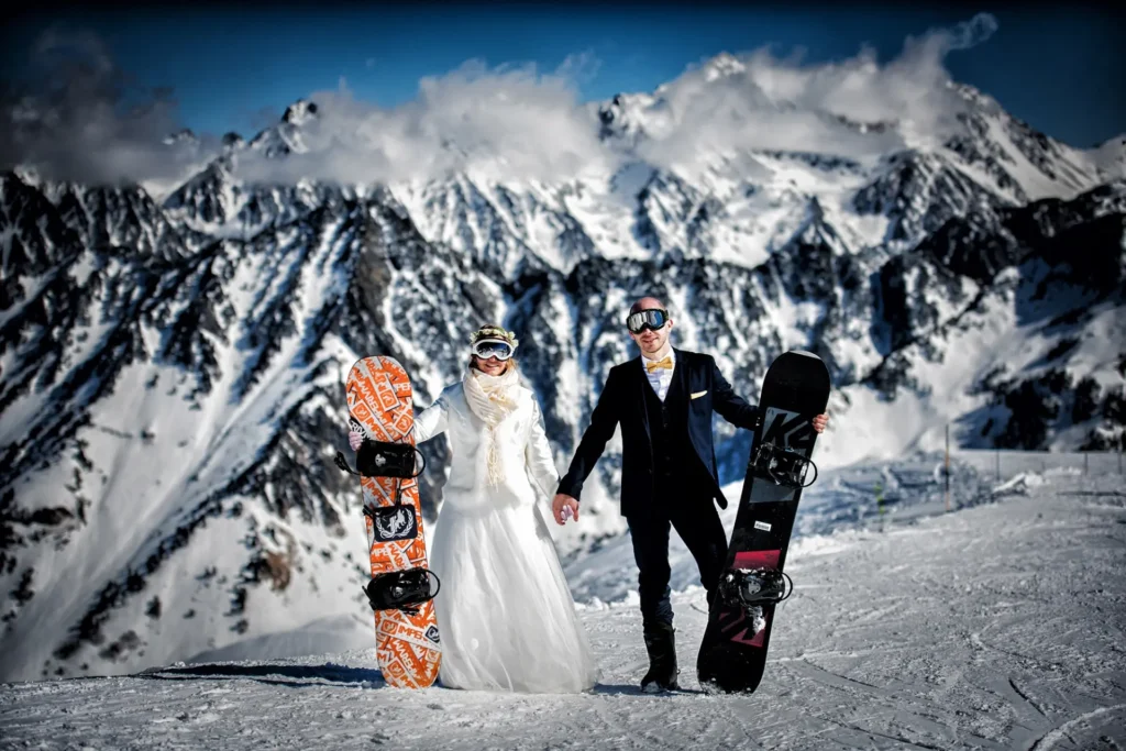 photo de mariage montagne pyrennées studio faucher