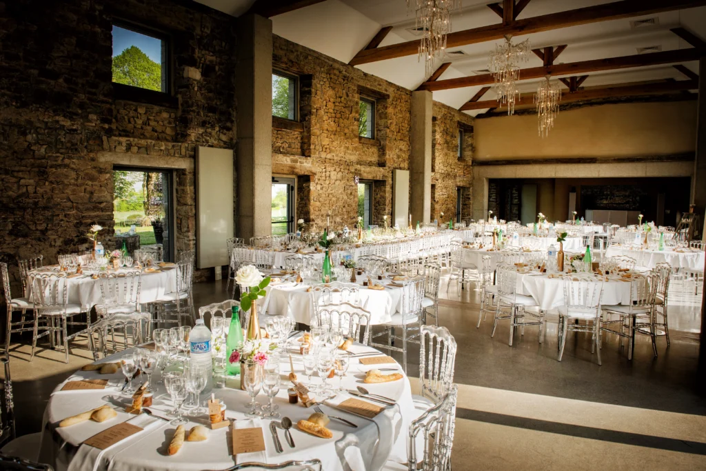 photo de salle de mariage en bretagne du studio faucher