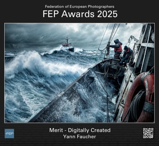 🌊 FEP Awards 2025 — Catégorie Digital Art
Le week-end dernier ont été révélés les résultats de la Photographie Européenne de l’Année, un événement majeur organisé par la Fédération Européenne des Photographes (FEP).

🎉 Fier d’avoir reçu 3 Mérit Awards dans la catégorie "Digitally Created", avec une 8e place au classement général !
Un immense honneur de figurer parmi les meilleurs créateurs visuels d’Europe dans cette discipline qui mêle imagination, technique et narration visuelle.

👏 Félicitations chaleureuses aux autres talents français représentés cette année, et un énorme merci à Antti Karppinen, véritable maître du genre, de m'avoir appris à faire des images avec L'ia.

Merci à la FEP pour cette reconnaissance et à toutes celles et ceux qui inspirent chaque jour à repousser les limites de l’image.

#FEPawards2025 #DigitalArtPhotography #YannFaucher #CreativePhotography #PhotoAwards #FédérationEuropéenneDesPhotographes #VisualStorytelling #MeritAward #AnttiKarppinen #FrenchPhotographers #ArtNumerique @faucher.fineart